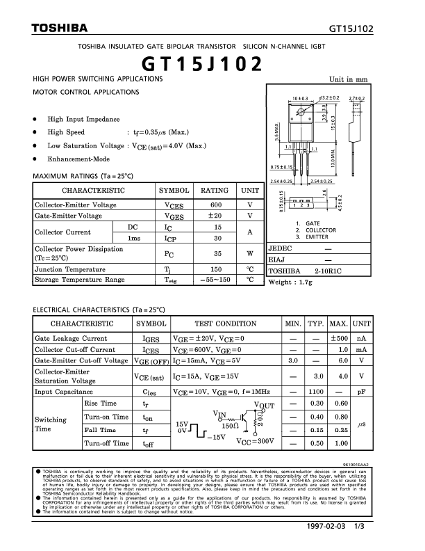 GT15J102