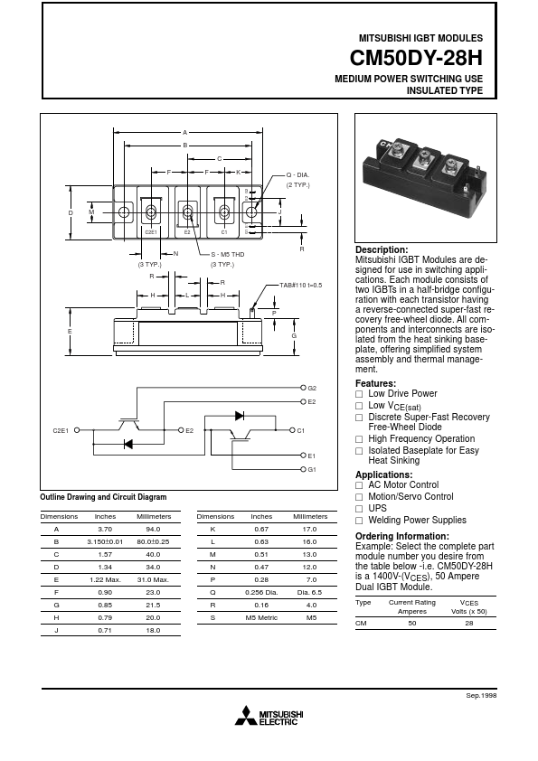 CM50DY-28H