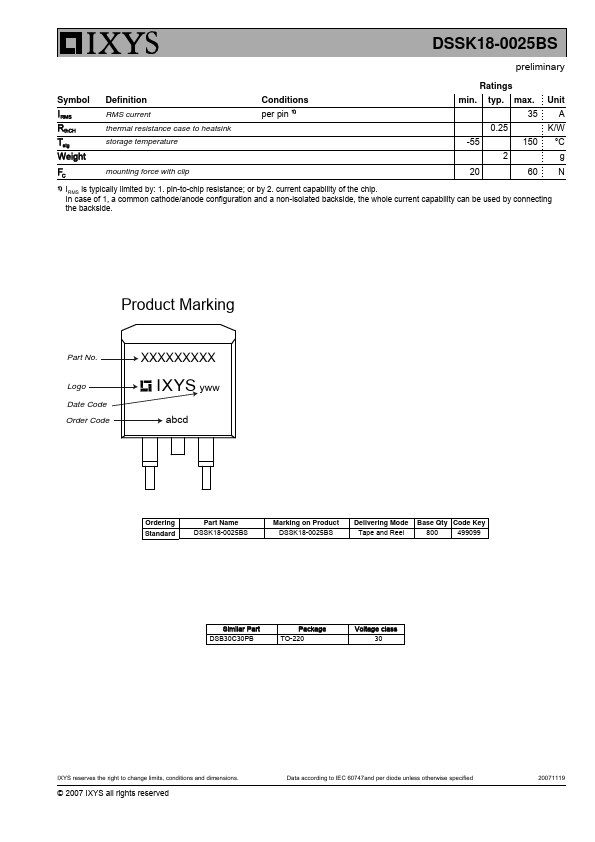 DSSK18-0025BS