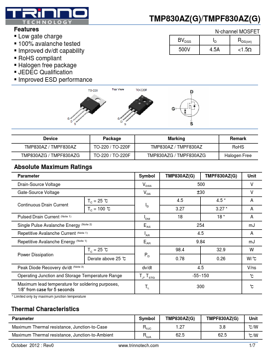 TMP830AZ