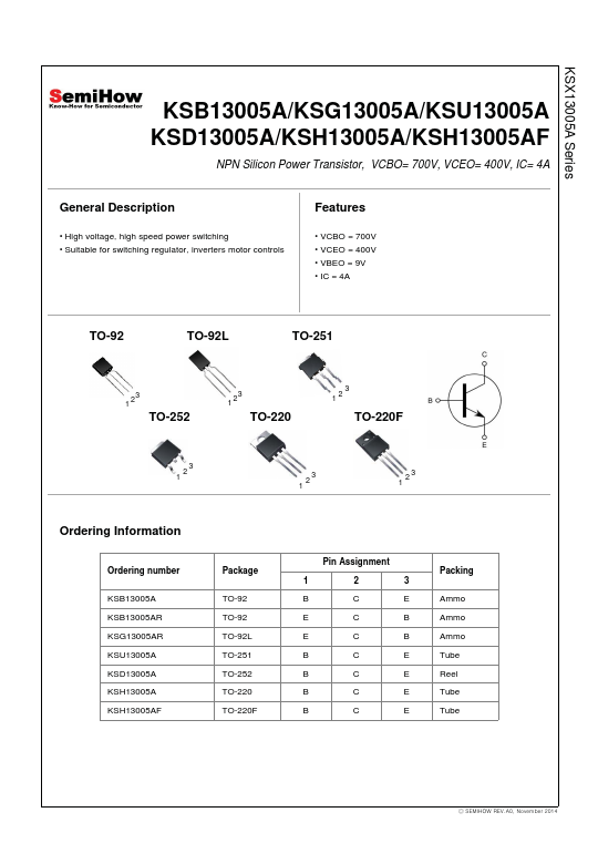 KSD13005A