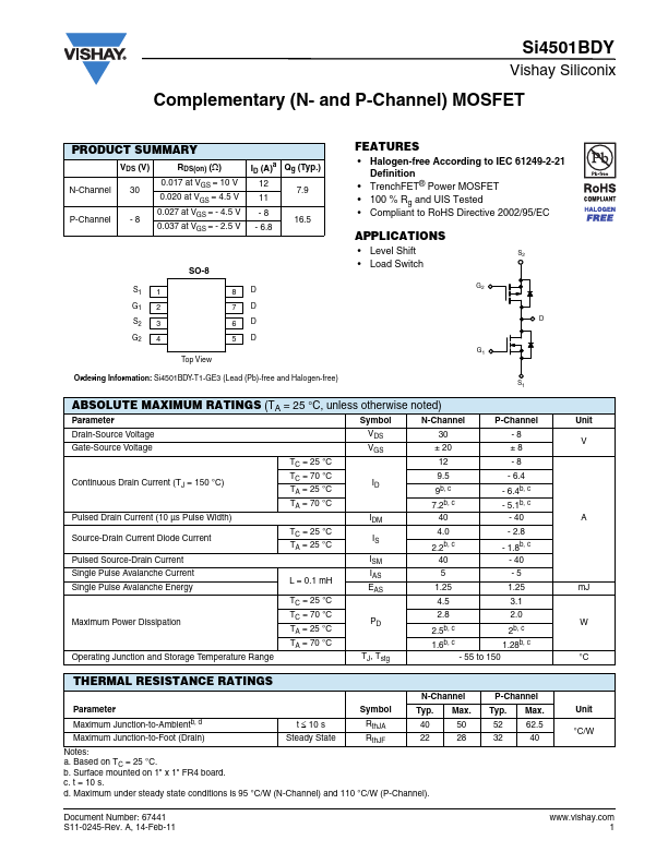 SI4501BD