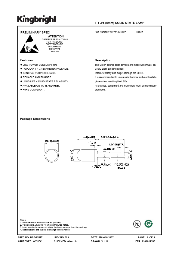 WP7113VGC-A