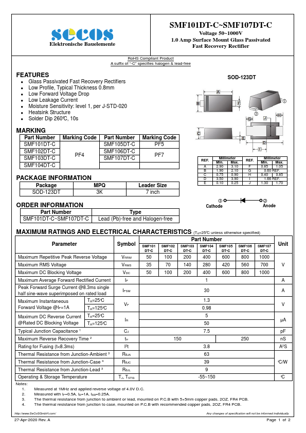 SMF107DT-C