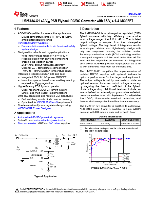 LM25184-Q1