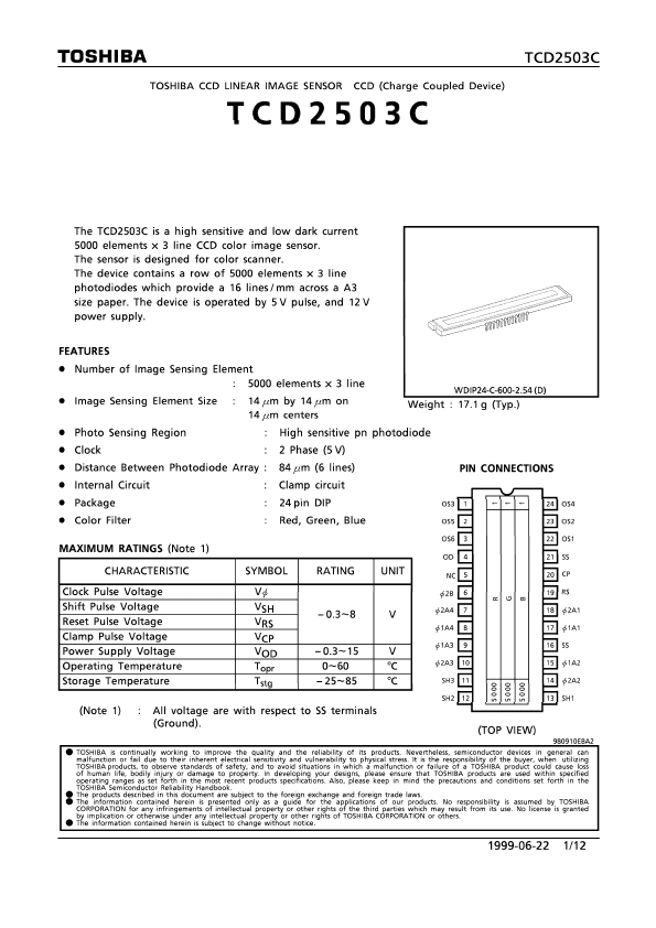 TCD2503C