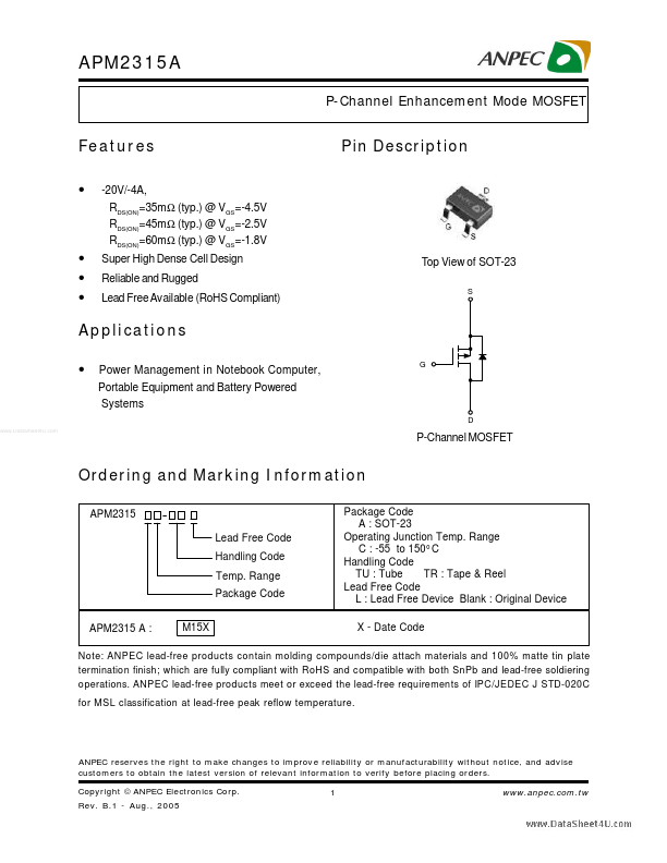 APM2315A