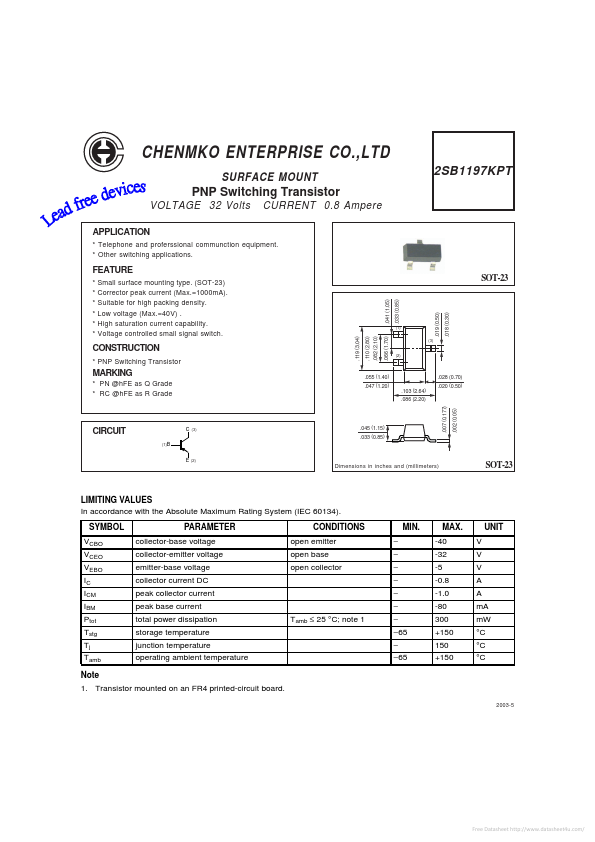 2SB1197KPT