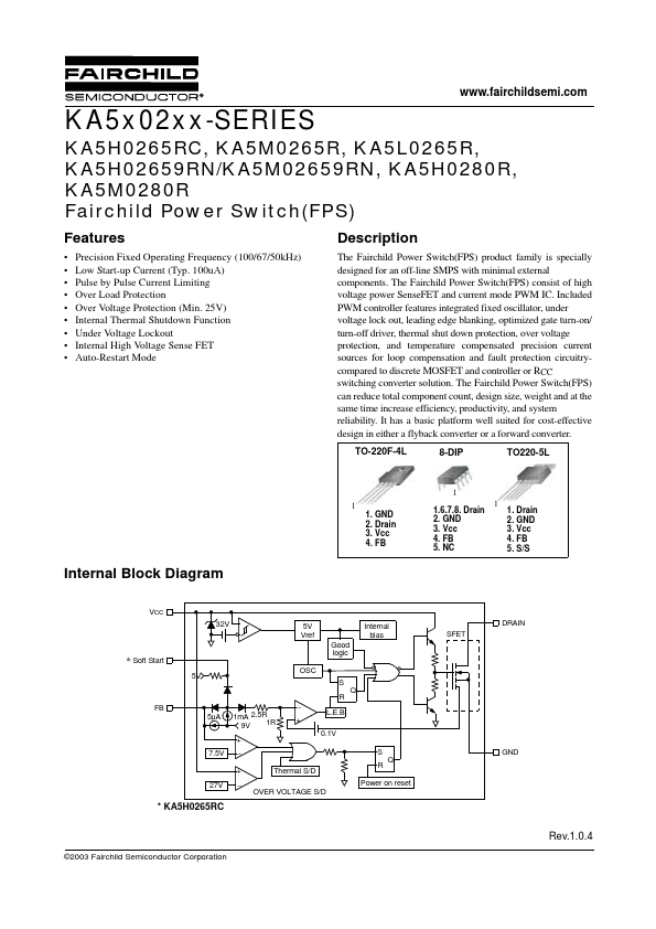 KA5H0265RC