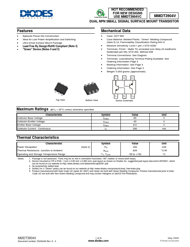 MMDT3904V