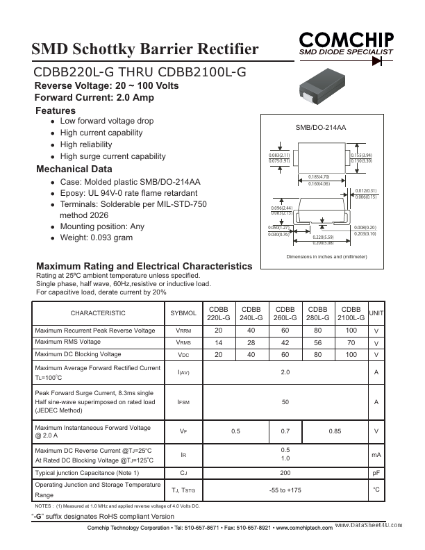 CDBB260L-G