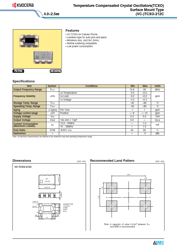 TCXO-212C