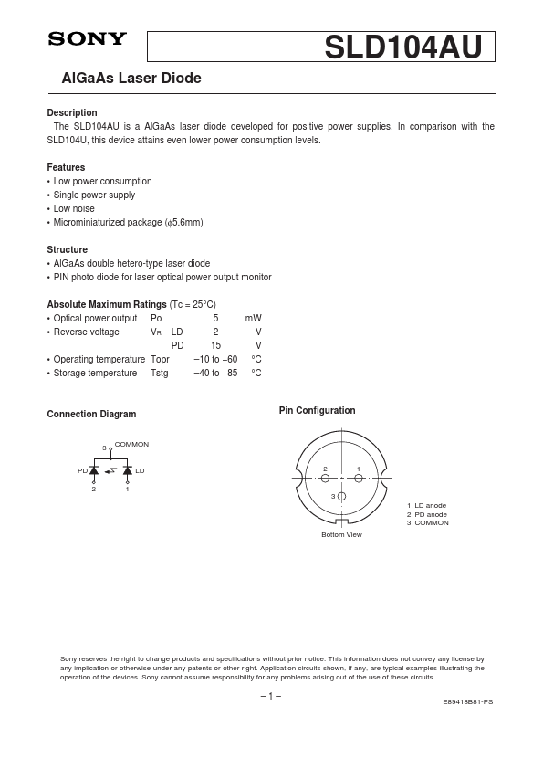 SLD104AU