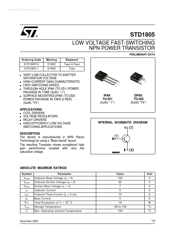 STD1805T4