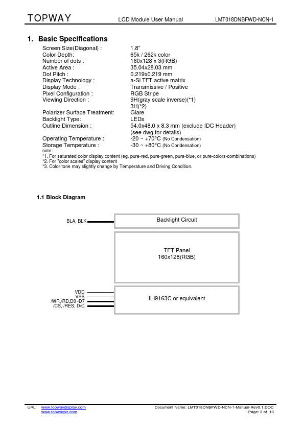 LMT018DNBFWD-NCN-1