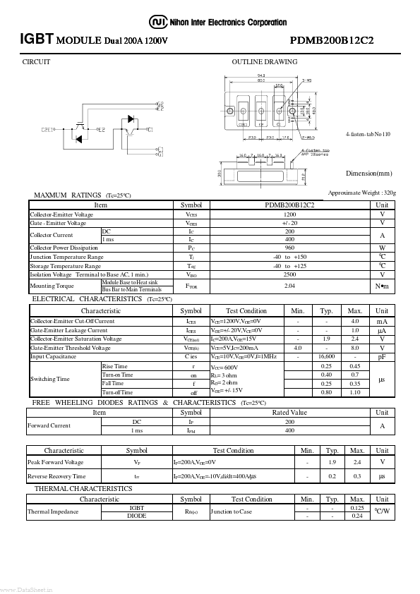 PDMB200B12C2