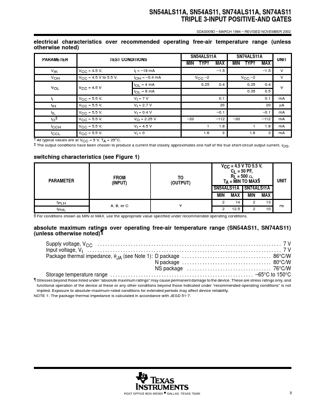 SN54AS11