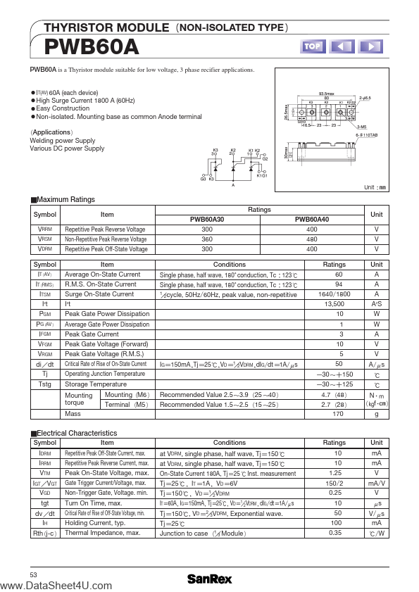 PWB60A30