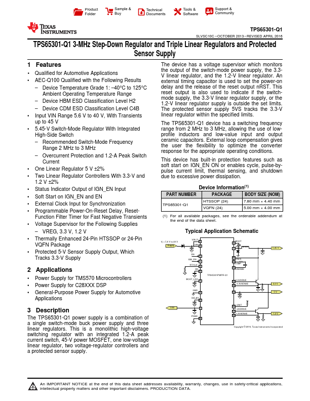 TPS65301-Q1