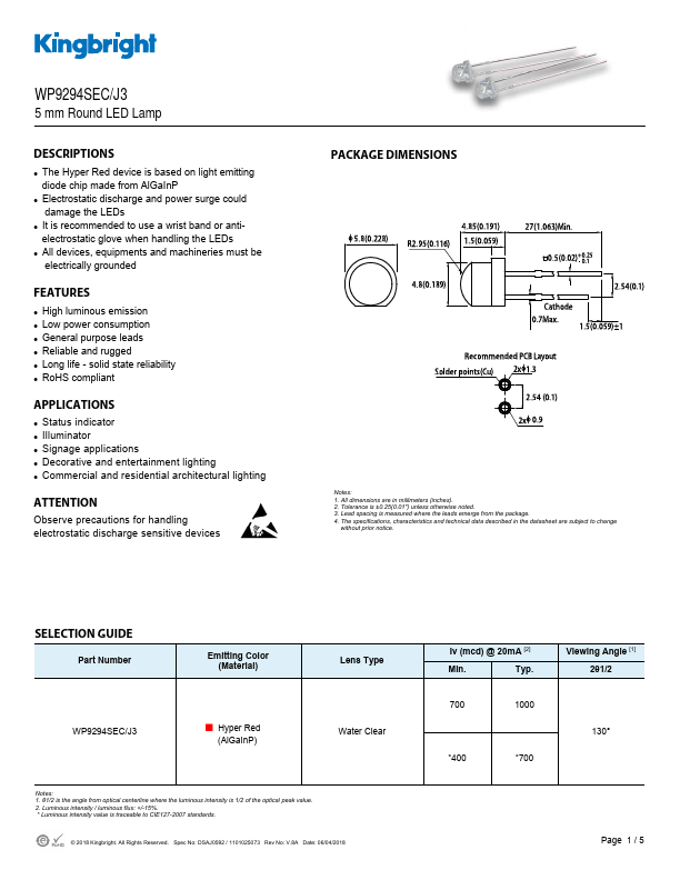 WP9294SEC-J3