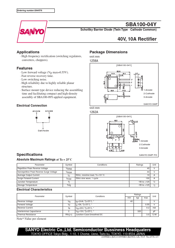 SBA100-04Y