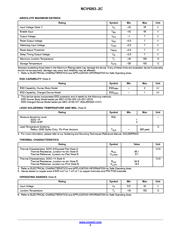 NCV4263-2C