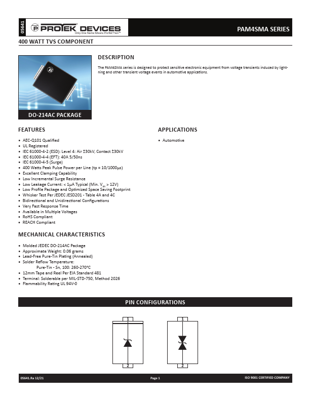 PAM4SMA130A