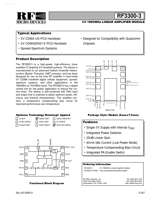 RF3300-3