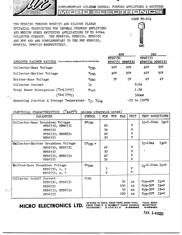 MPS6531