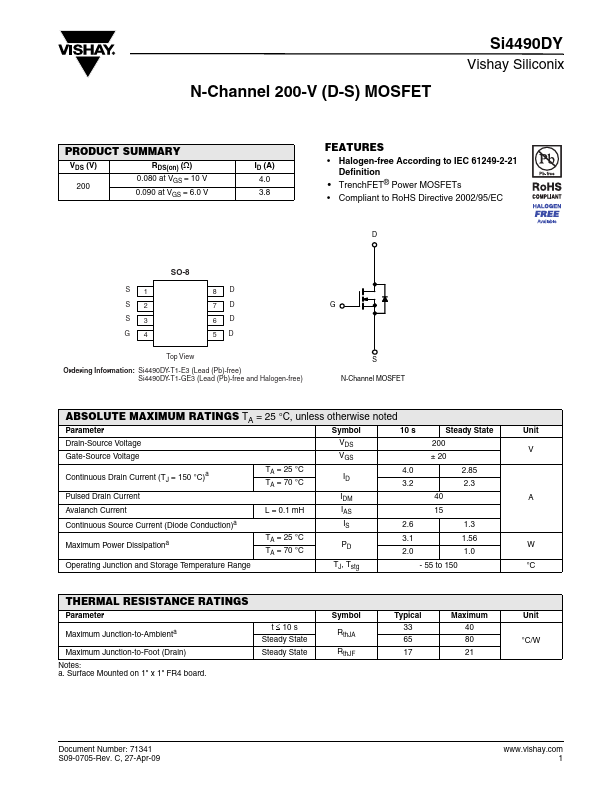 SI4490DY