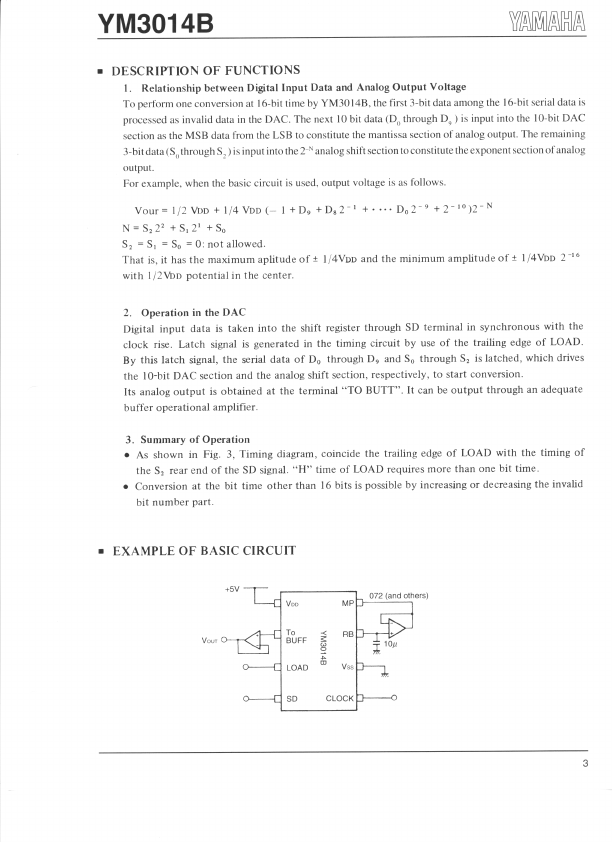 YM3014B