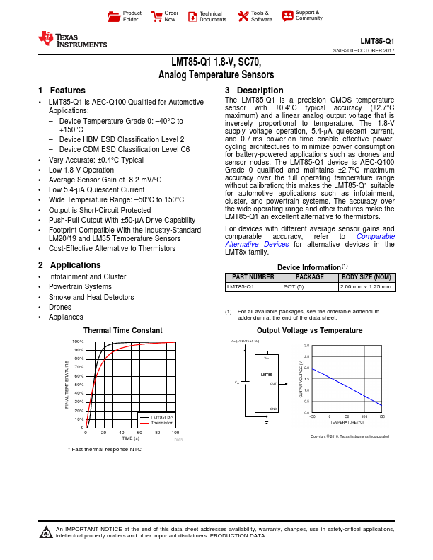 LMT85-Q1