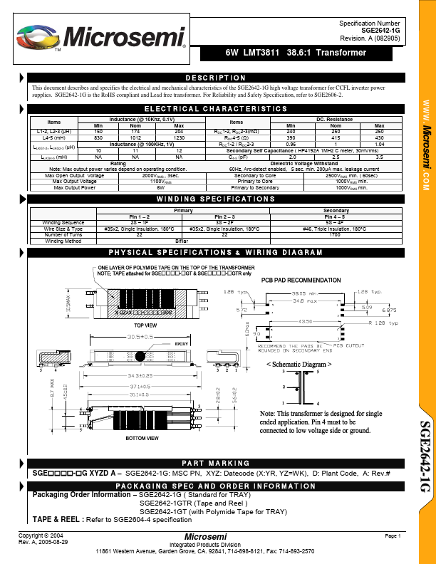 SGE2642-1G