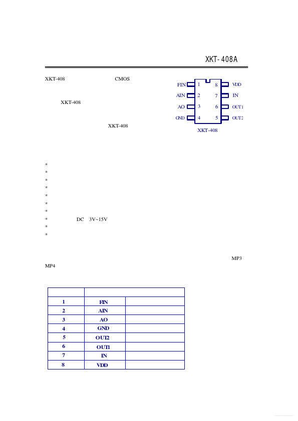 XKT408A