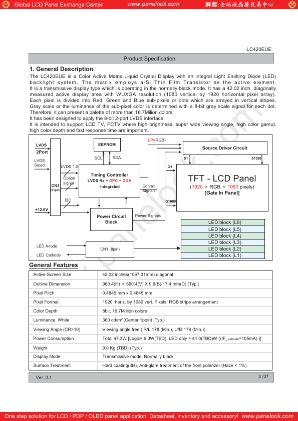 LC420EUE-SEF1