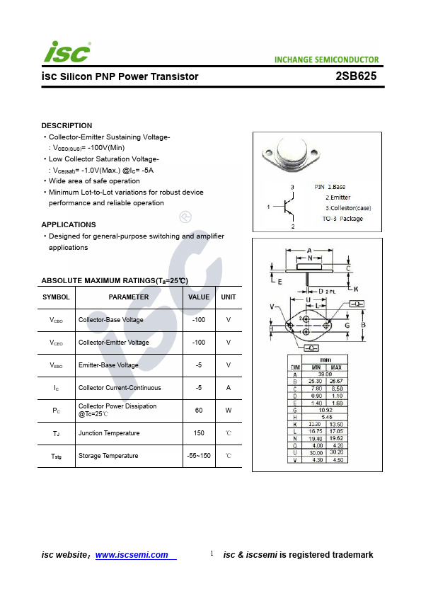 2SB625