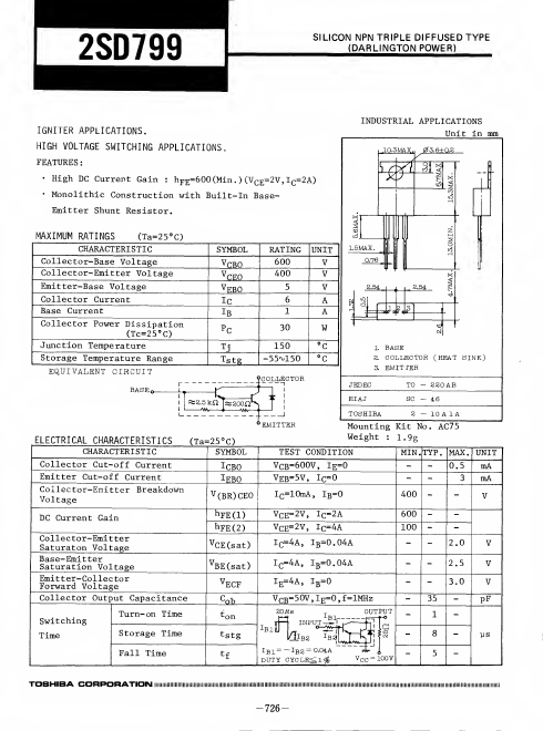 2SD799