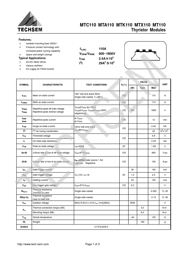 MTX110