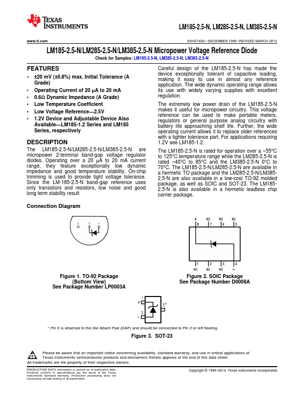 LM385-2.5-N