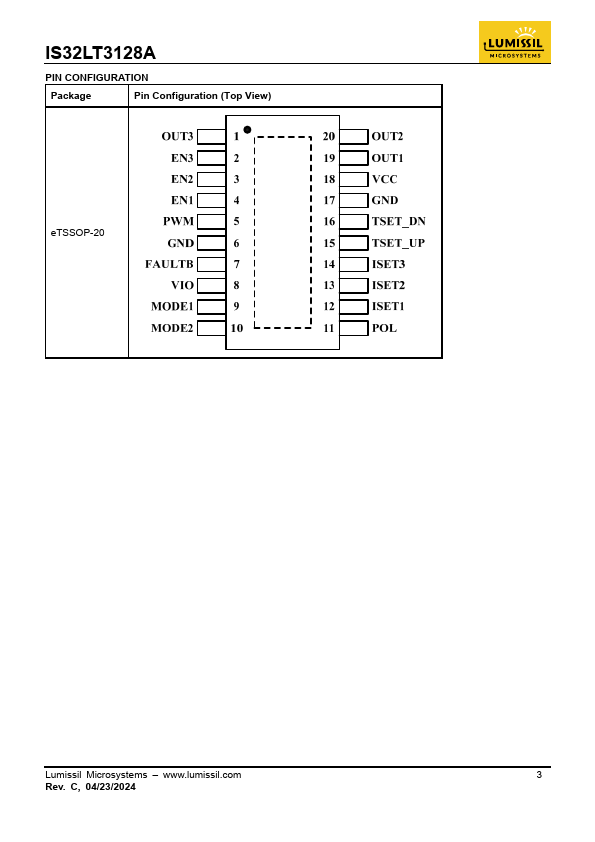 IS32LT3128A