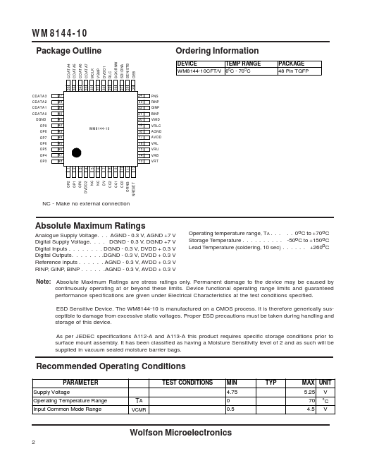 WM8144-10