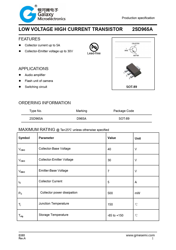 2SD965A