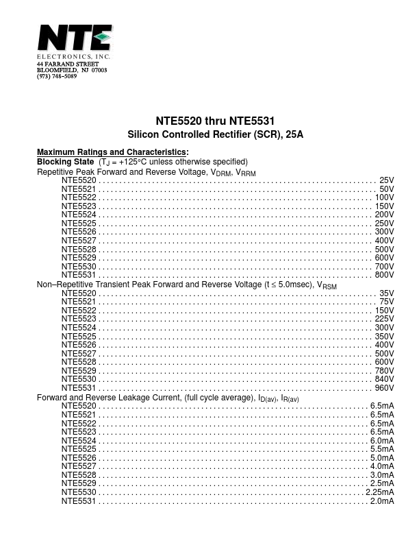 NTE5520