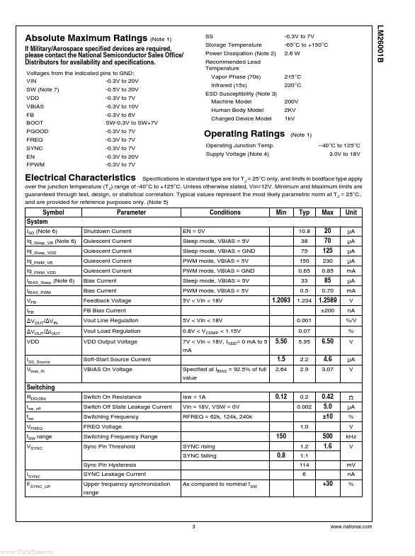 LM26001B