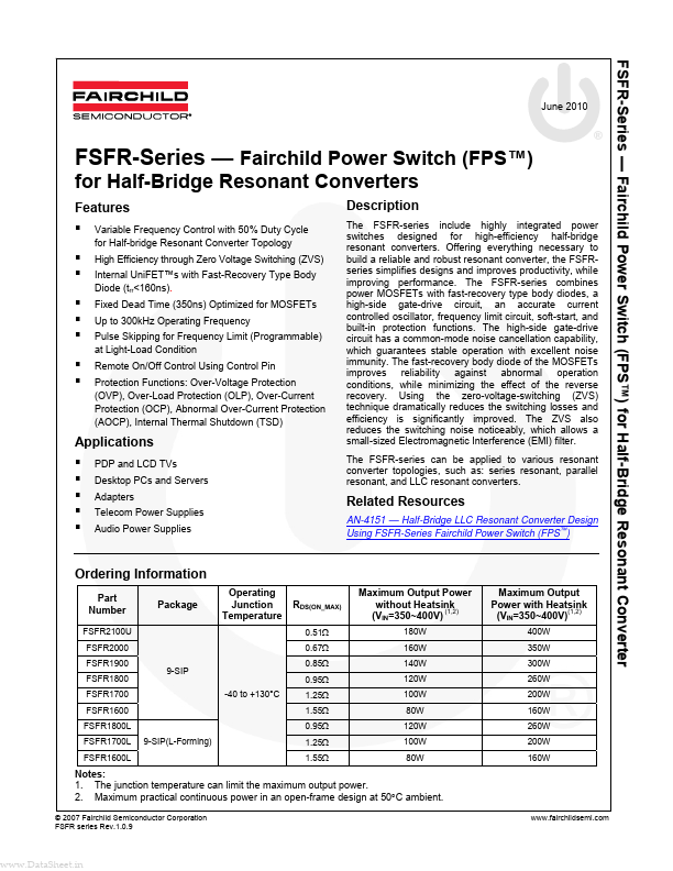 FSFR1600