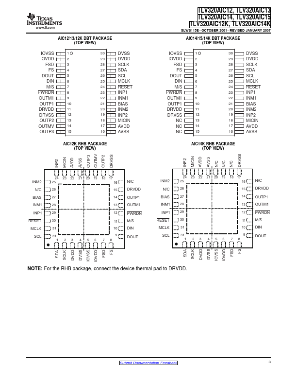 TLV320AIC14