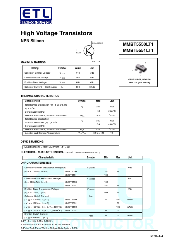 MMBT5551LT1