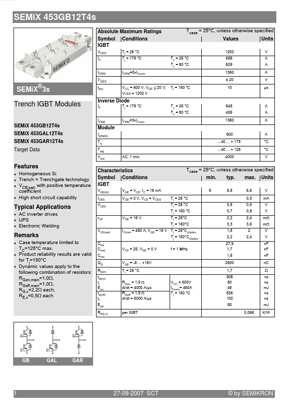 SEMIX453GAL12T4S