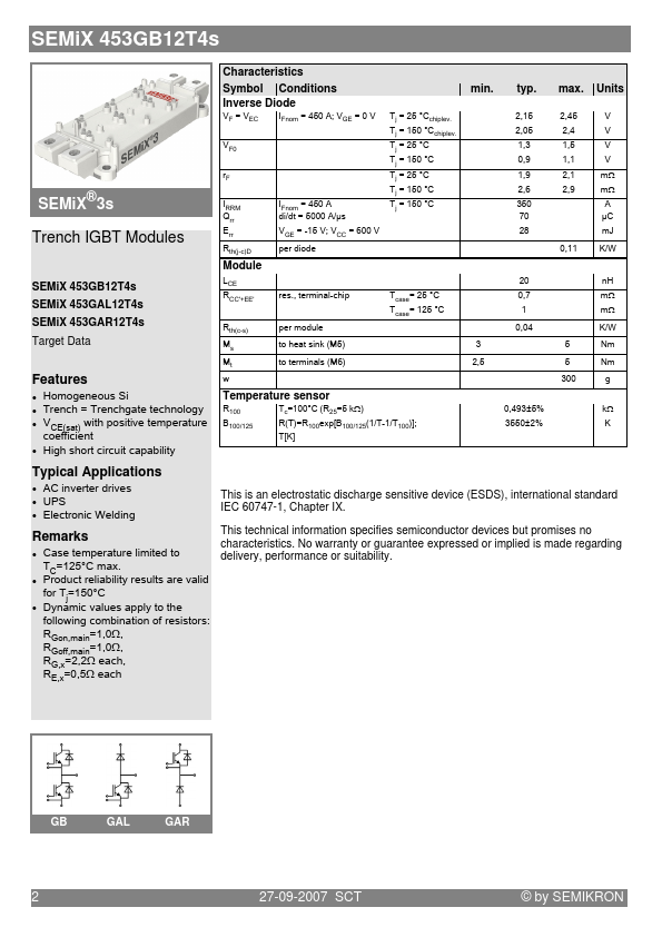 SEMIX453GAL12T4S