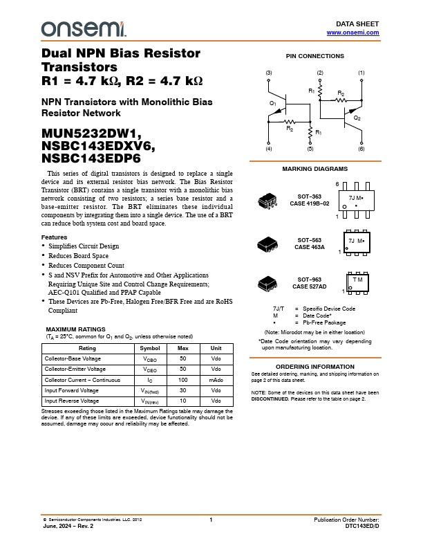 NSBC143EDXV6